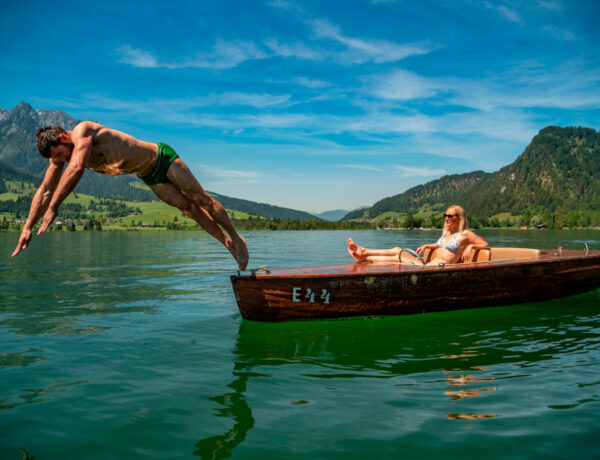 Walchsee lodička