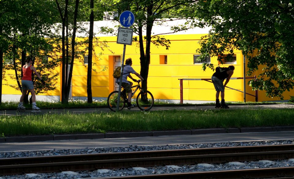 Žluté lázně Praha